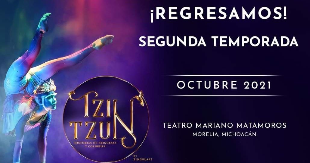 #Morelia Llega la segunda temporada de «TzinTzun» al Teatro Mariano Matamoros