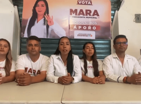 Alcalde de Áporo de MC usa recursos públicos y coacciona a trabajadores en busca de su reelección, denuncia Morena