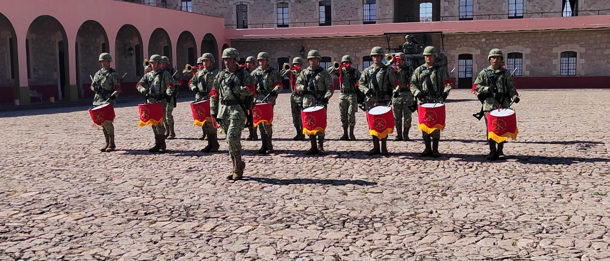 Banda de Guerra de 12 Batallón de Infantería gana concurso a nivel Zona Militar