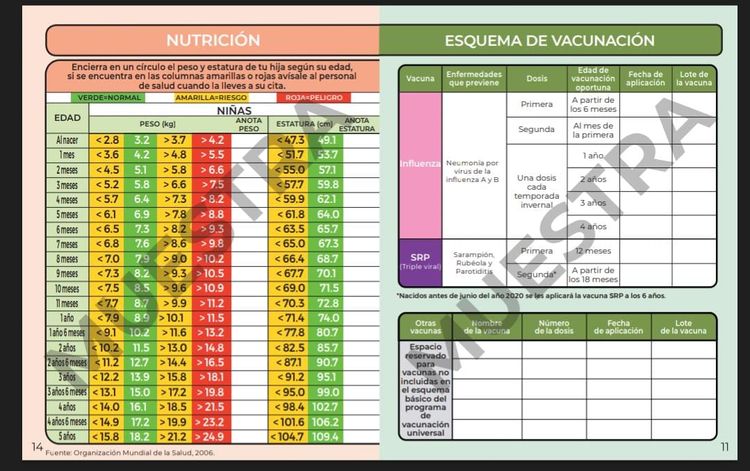 Cartilla Nacional de Vacunación es modificada; integra apartados como crianza respetuosa y aplicación de vacunas “no obligatorias”