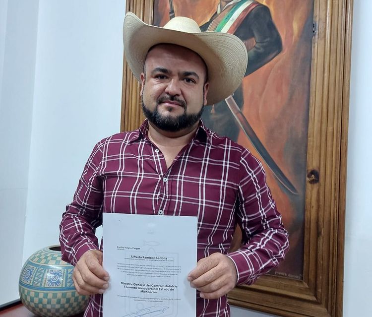 Emilio Vieyra Vargas nuevo titular del Centro Estatal de Fomento Ganadero