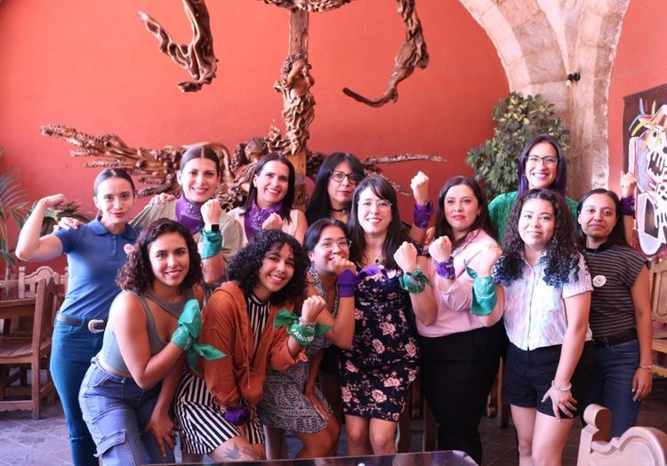 RedCoFem Movimiento Feminista Michoacán, una organización civil a favor de las mujeres.