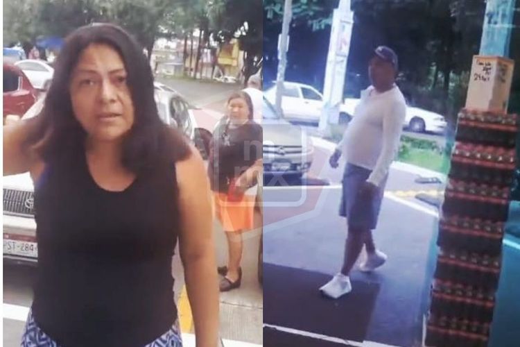 Entre un hombre y dos mujeres propinan golpiza a a empleado de una Farmacia Guadalajara