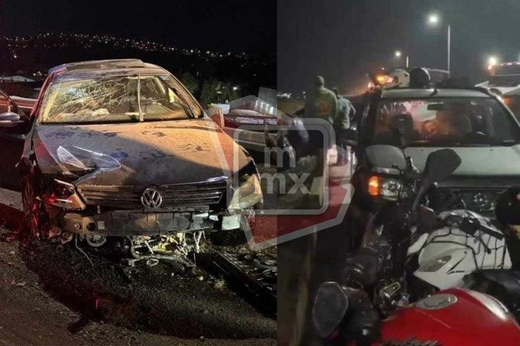Se registran 2 accidentes vehiculares en distintos puntos de Morelia; hay 2 heridos