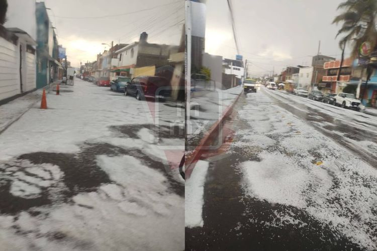 Crónica | Granizada y lluvias torrenciales provocan estragos en Maravatío y Senguio