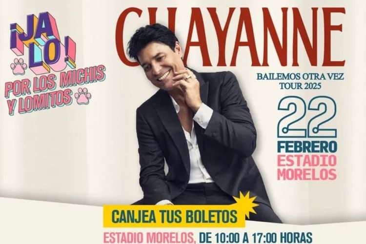 ¡Hoy! Inicia canje de boletos para el concierto de Chayanne
