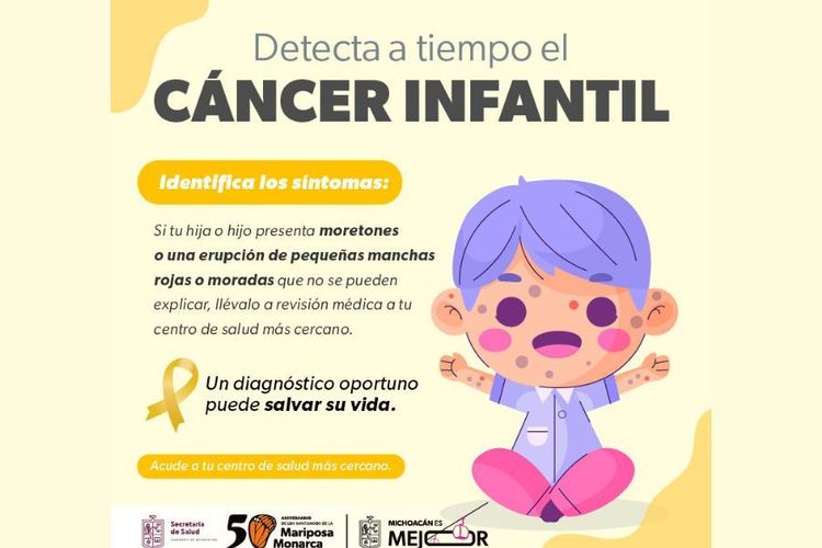 Detección temprana del cáncer infantil aumenta sobrevida a pacientes: SSM
