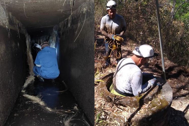 Anuncia OOAPAS mantenimiento al canal de la presa de Cointzio