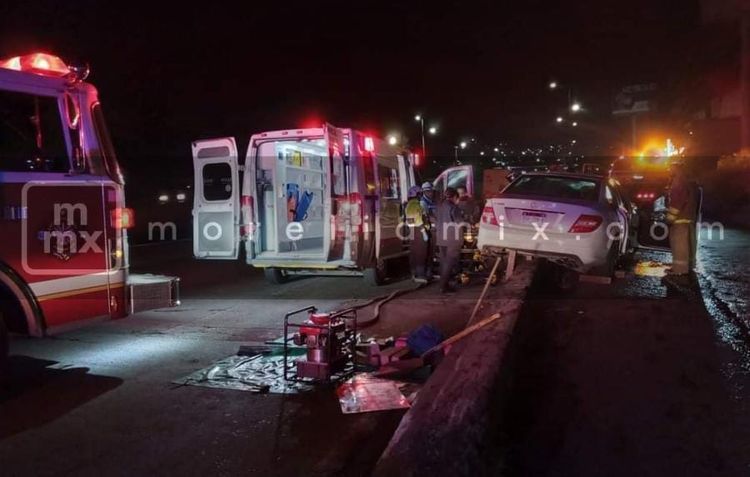 Se registran 2 accidentes vehiculares en diferentes puntos de Morelia 