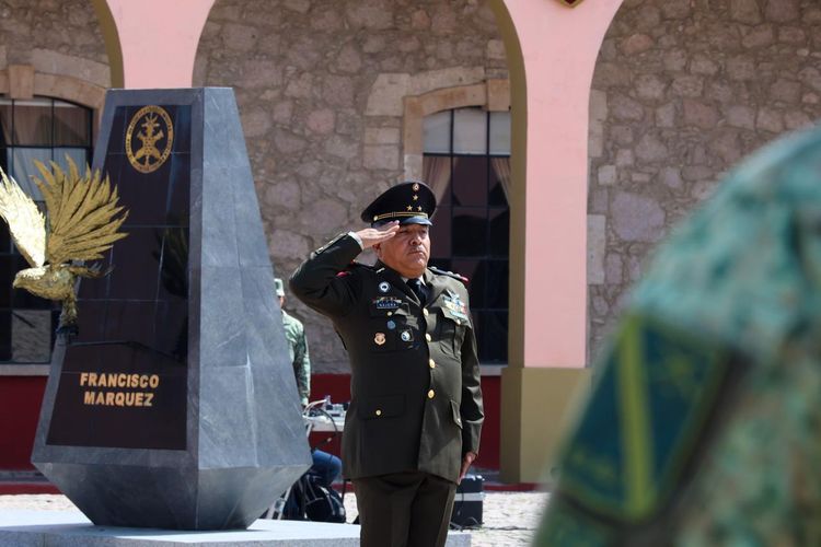 Rinde protesta, nuevo comandante del 12/o Batallón de Infantería