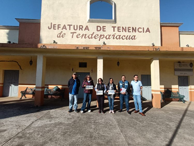 INE Michoacán realiza recorridos para la localización de lugares para la instalación de casillas.   