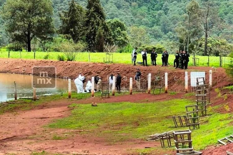 Hallan a hombre asesinado dentro de laguna de San José de las Torres, Morelia 