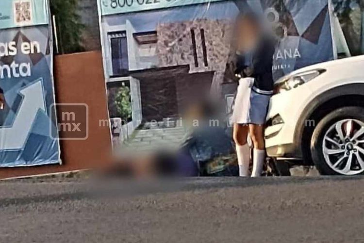 Peatona es atropellada por vehículo en el periférico de Morelia 