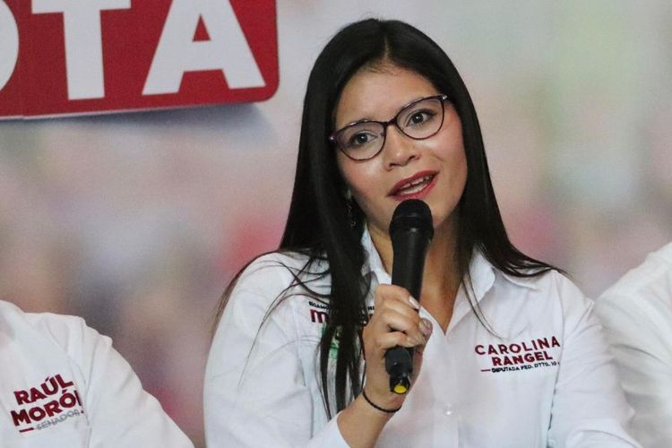 Denuncia Carolina Rangel, violencia en campaña, orquestada por contrincante del PAN