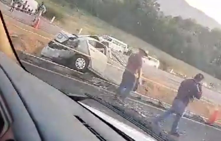 Choque vehicular múltiple deja 2 muertos en la México-Guadalajara