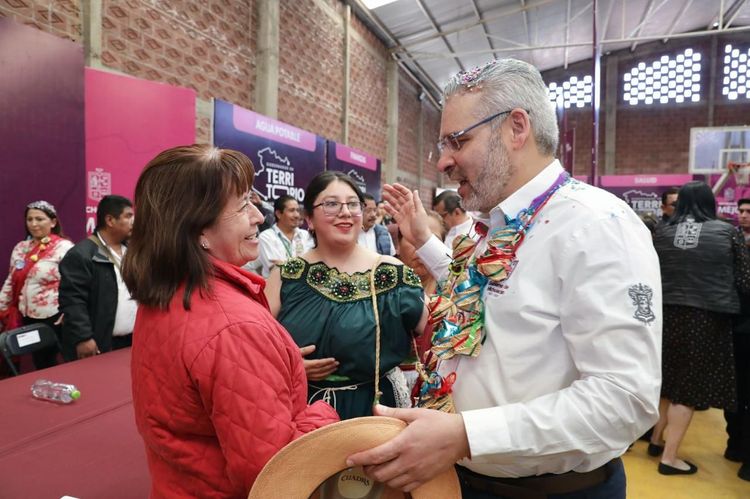 Gobernador en Territorio llegó a la comunidad indígena de Santa Fe de la Laguna