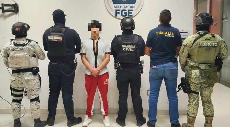 Detenido presunto homicida de una mujer en Jacona: SSP