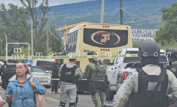 Asesinan a chofer de camión del transporte público en Morelia