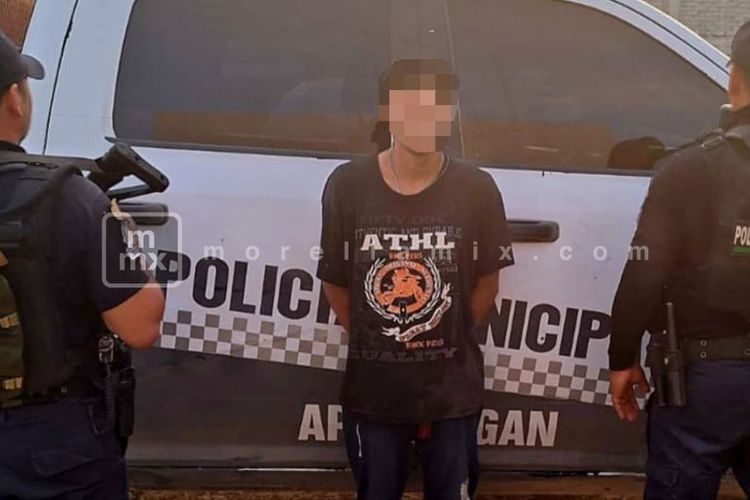 Detenido sujeto que presuntamente “macheteó” a su pareja en Apatzingán