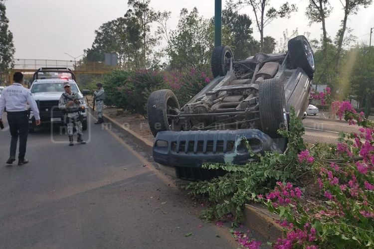 Se registran 2 accidentes vehiculares en distintos puntos de Morelia
